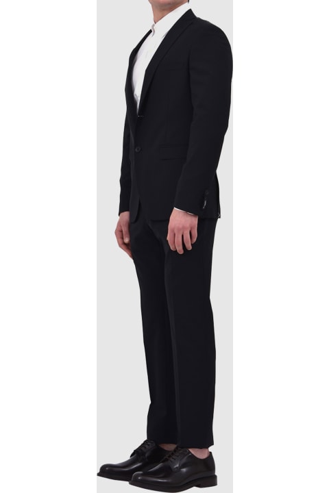Suits for Men Tonello Two-piece Black Suit