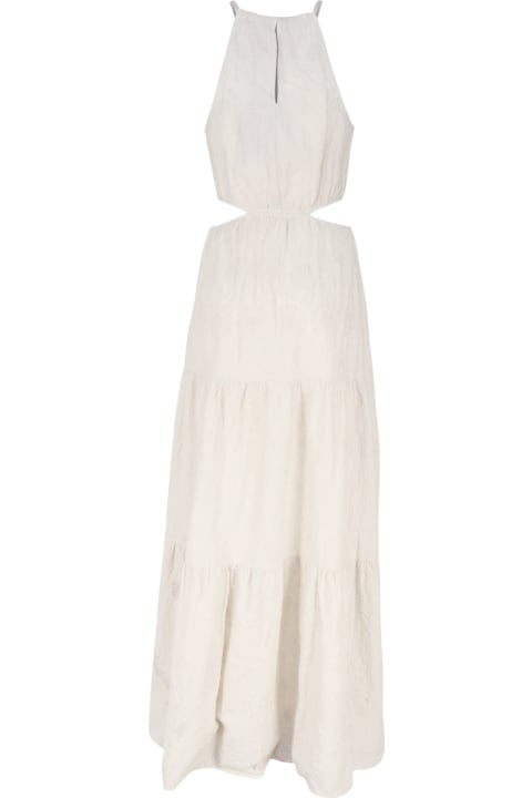 Dresses for Women MC2 Saint Barth Long Dress With Halter Neckline And Cut-out On The Sides