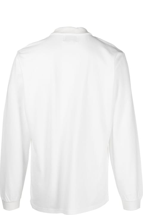 Palmes for Kids Palmes Logo Organic Cotton Polo Shirt