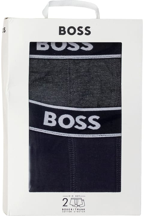 ボーイズ Hugo Bossのアンダーウェア Hugo Boss Set Of 2 Boxer Shorts