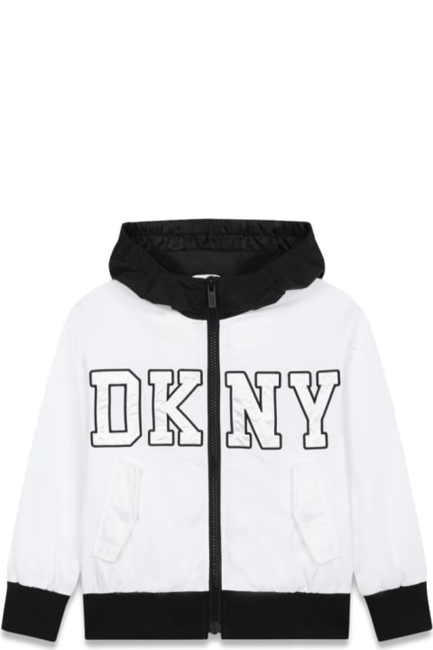 Topwear for Girls DKNY Hooded Jacket