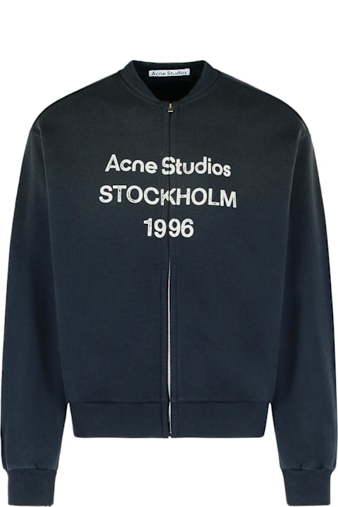 Homeware Acne Studios Black Cotton Blend Sweatshirt