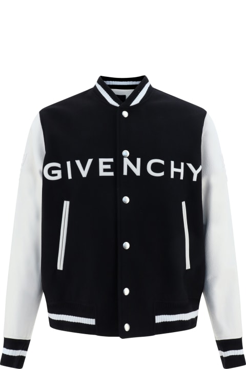 Givenchy Clothing for Men Givenchy Varsity Bomber Jacket
