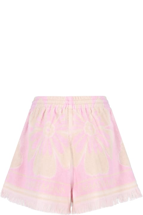 Zimmermann Pants & Shorts for Women Zimmermann Pop Printed Cotton Shorts