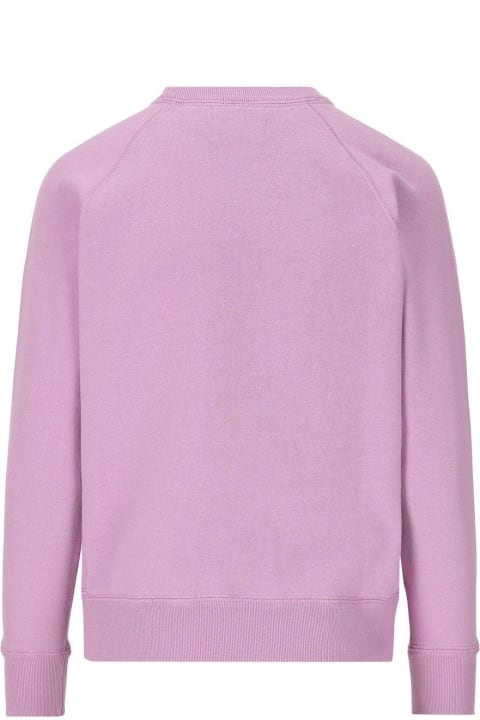 Fleeces & Tracksuits Sale for Women Marant Étoile Milla Logo Printed Crewneck Sweatshirt