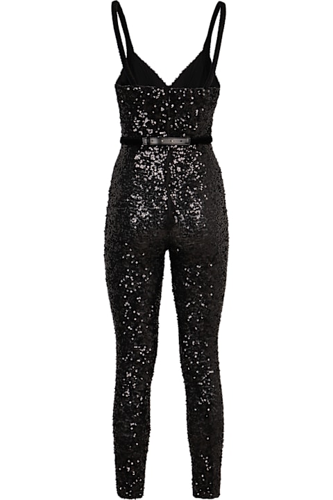 Jumpsuits for Women Elisabetta Franchi Sequin Jumpsuit
