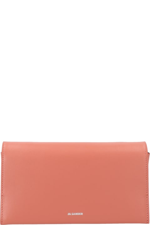 Jil Sander Clutches for Women Jil Sander 'all Day Chain Wallet Bag' Crossbody Bag