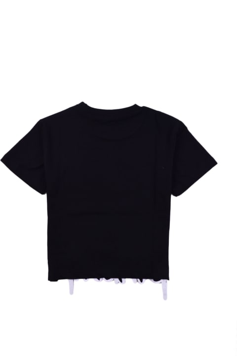 Cotton T-shirt With Embroidered Logo