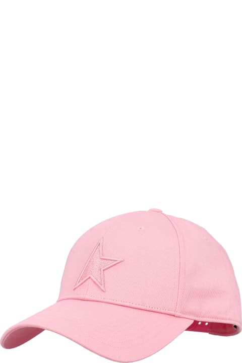 Hats for Women Golden Goose Star Embroidered Baseball Cap