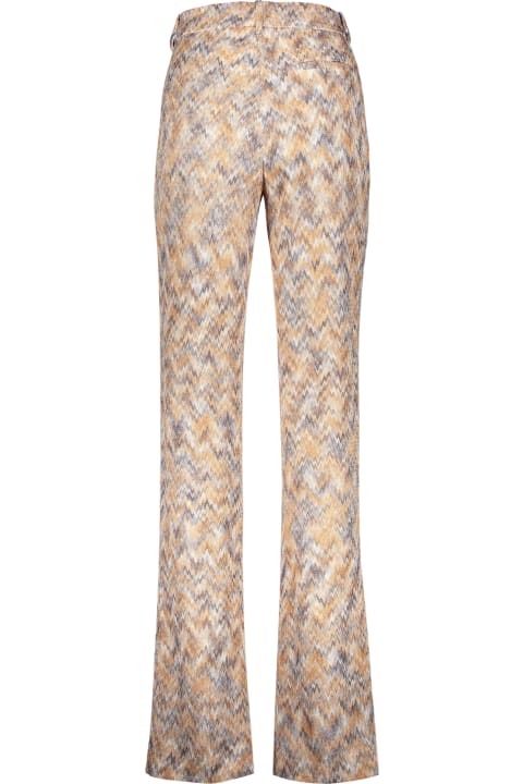 Homeware Missoni Chevron Knitted Palazzo Trousers