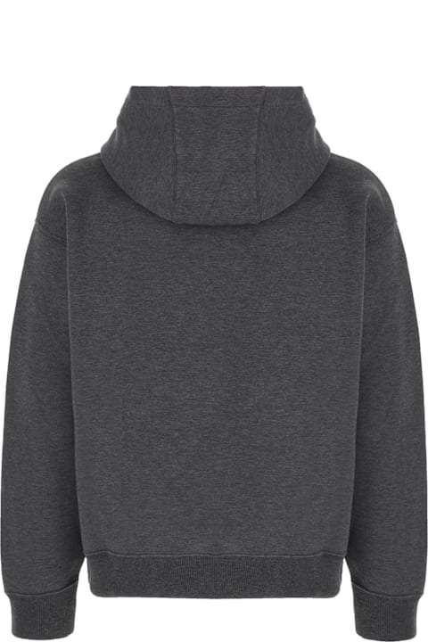 Clothing for Men Fendi Dark Grey Cotton Blend Sweatshirt