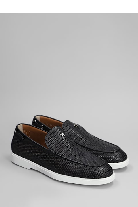 Giuseppe Zanotti for Men Giuseppe Zanotti Jourdain Loafers In Black Leather