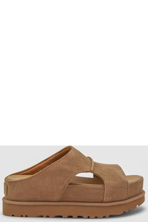 UGG Brown Goldenstar Sandals