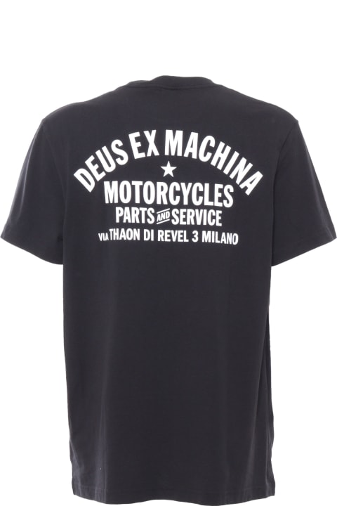 Deus Ex Machina Men Deus Ex Machina Milan Addres Black T-shirt