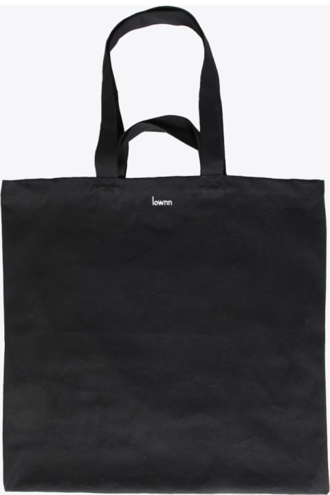 Bag Black canvas tote bag