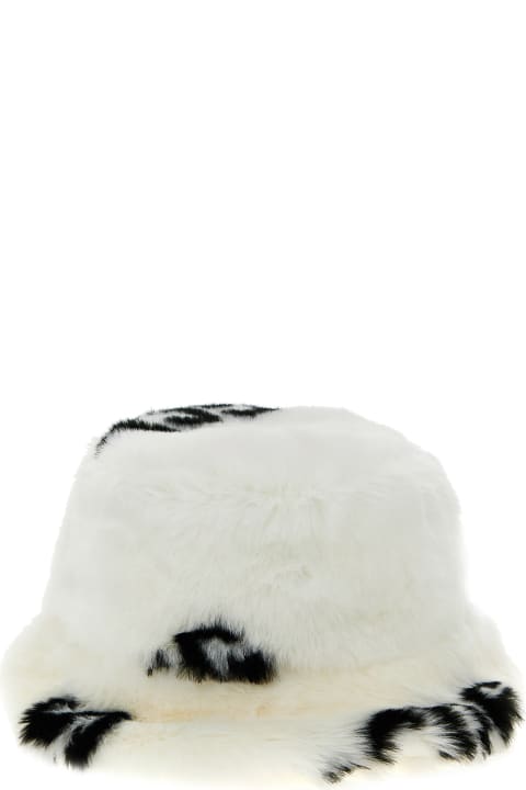 ウィメンズ 帽子 GCDS Logo Bucket Hat