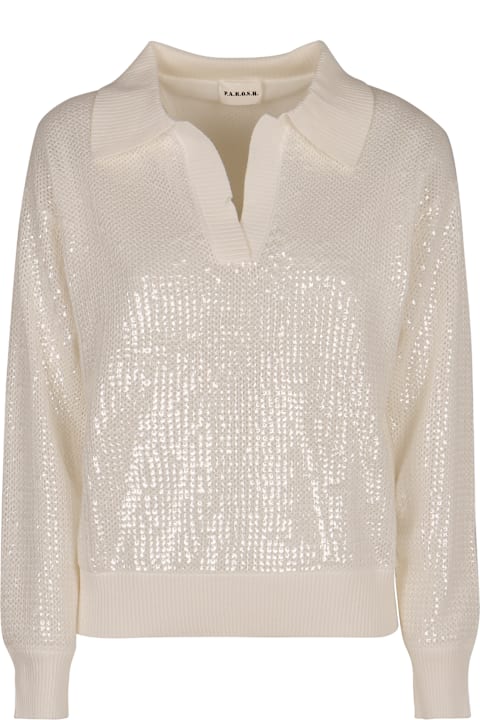 أدوات منزلية Parosh Sequin Sweater