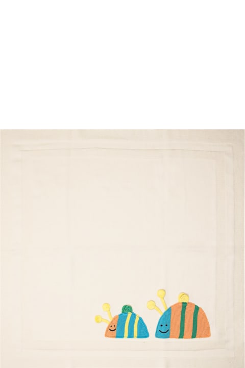 Stella McCartney Kids Accessories & Gifts for Girls Stella McCartney Kids Blanket With Bee