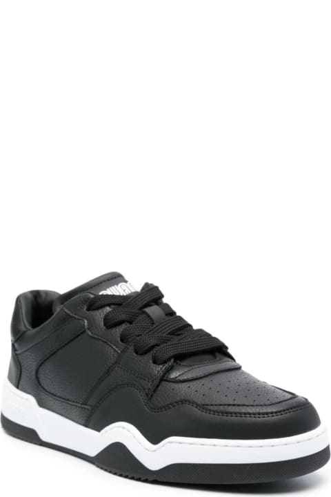 Dsquared2 Sneakers for Men Dsquared2 Black Spiker Sneakers