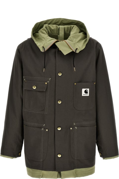 Sacai Coats & Jackets for Men Sacai Sacai X Carhartt Wip Reversible Jacket