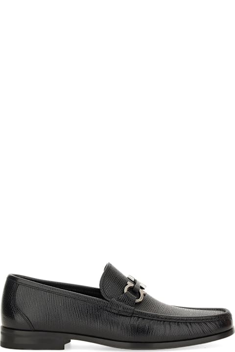 Ferragamo لـ Kids Ferragamo "great" Loafer With "hooks"