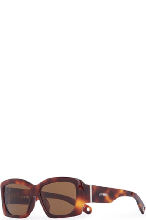 Eyewear for Women Jacquemus Croisieret-shell/silver/brown