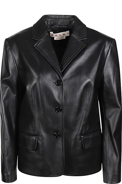 Marni معاطف وجواكت لـ السيدات Marni Buttoned Fitted Jacket