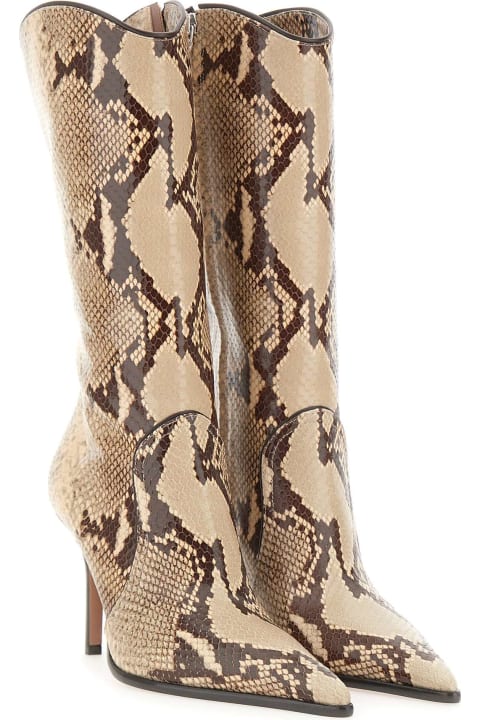 Fashion for Women Paris Texas 'ahsley Midcalf' Leather Boots