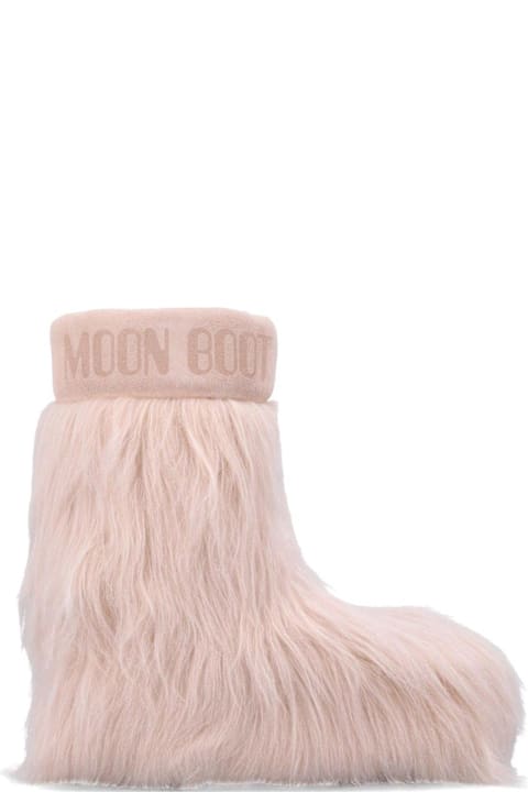 Moon Boot Boots for Women Moon Boot Icon Embroidered Boots