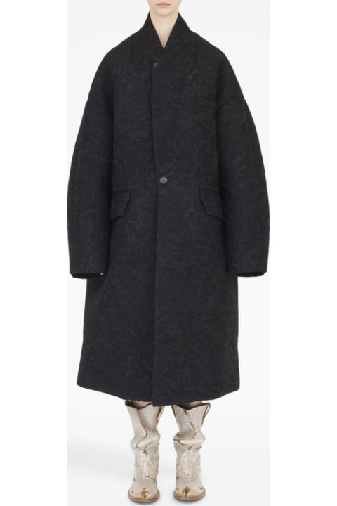 Coats & Jackets for Women Maison Margiela Floral Oversize Coat