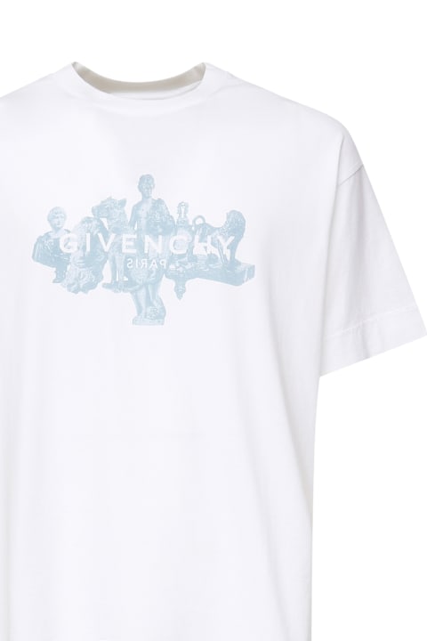 Fashion for Men Givenchy T-shirt With Front Print Logo