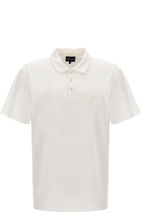 Giorgio Armani for Men Giorgio Armani Logo Embroidery Polo Shirt