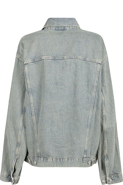 Coats & Jackets for Women Acne Studios Vintage Effect Denim Jacket