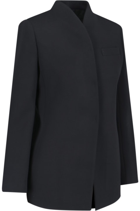 Giorgio Armani Coats & Jackets for Women Giorgio Armani Single-breasted Wool Jacket