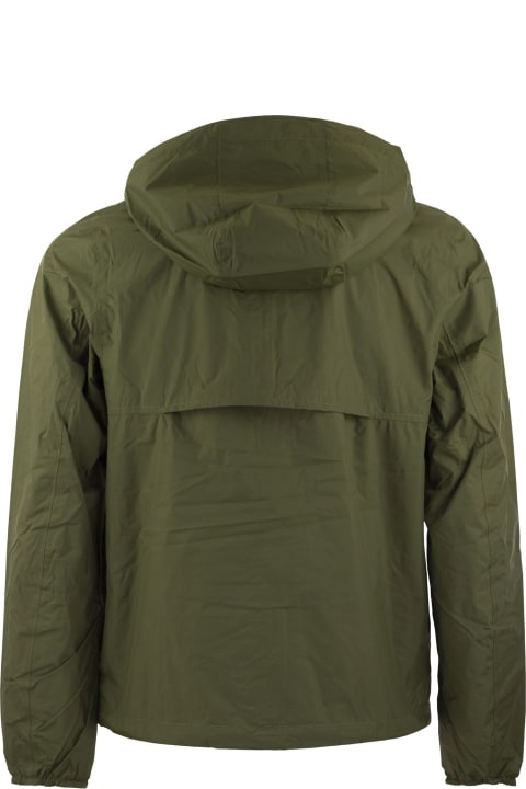 آخر صيحات الموضة من القسم الرجالي K-Way Jake Plus - Reversible Hooded Jacket