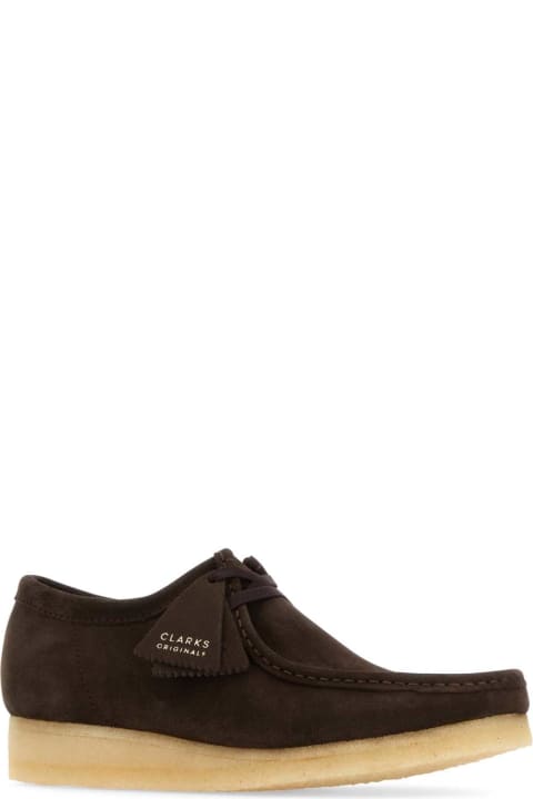 Clarks Loafers & Boat Shoes for Men Clarks Chocolate Suede Wallabee Ankle Boots