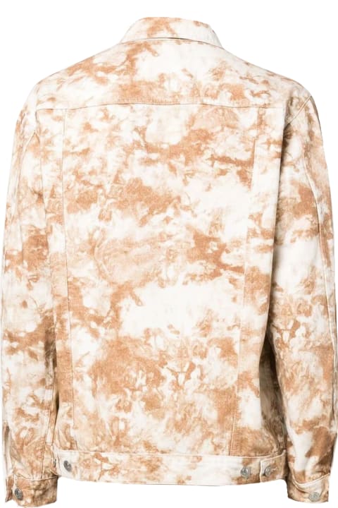 Coats & Jackets for Men Isabel Marant Beige Cotton Blend Denim Jacket