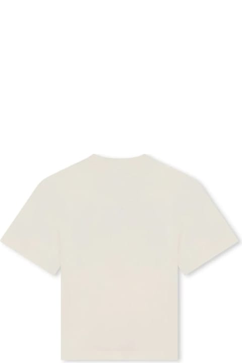 ガールズ LanvinのTシャツ＆ポロシャツ Lanvin Lanvin T-shirts And Polos White