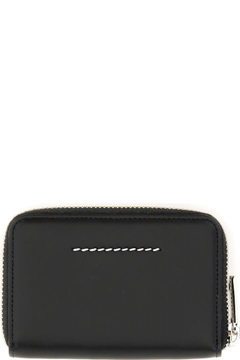 MM6 Maison Margiela محافظ لـ السيدات MM6 Maison Margiela Wallet With Logo