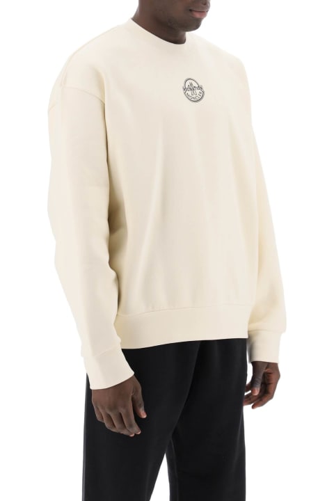 Moncler Genius Fleeces & Tracksuits for Men Moncler Genius Crew-neck Sweatshirt With Logo Print