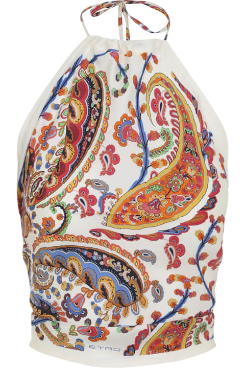 Homeware Etro Tie-up Bandana Top