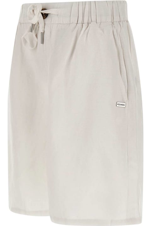 Sun 68 Pants & Shorts for Women Sun 68 Linen And Viscose Shorts