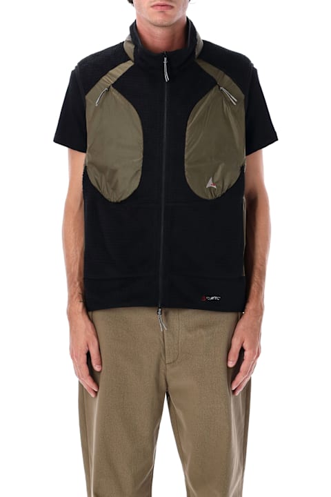 Homeware ROA Roa Ocular Polartec High Loft Vest In Black Olive