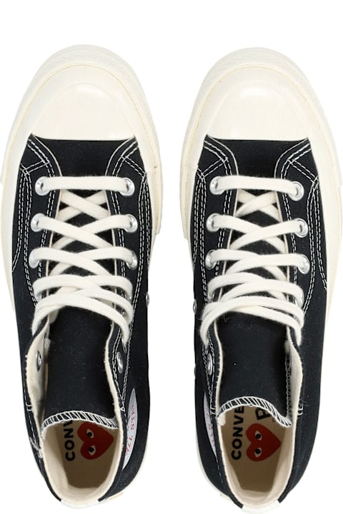 Comme des Garçons Play X Converse High-top Sneakers With Heart