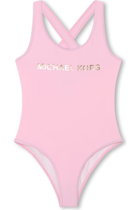 Michael Kors Swimwear for Girls Michael Kors Costume Intero Con Stampa