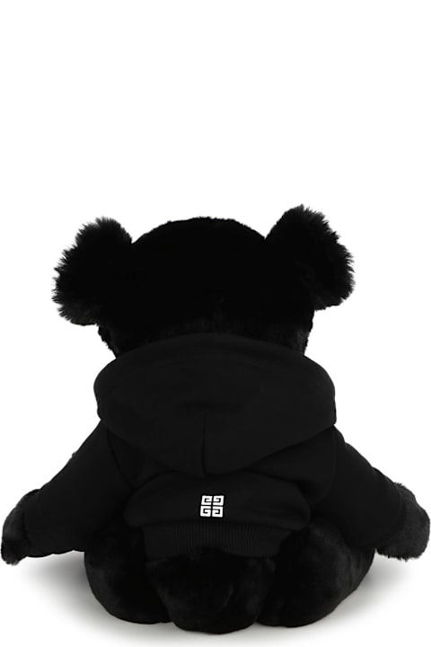 Givenchy Accessories & Gifts for Girls Givenchy Black Givenchy Teddy Bear Plush