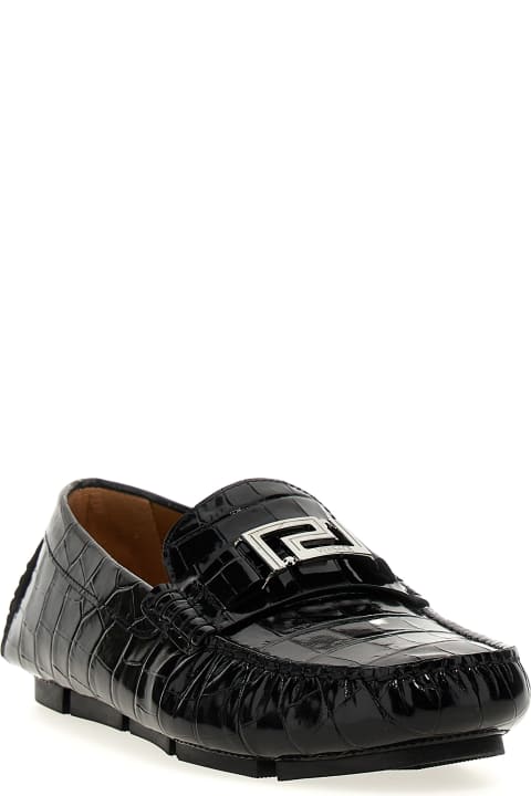 Loafers & Boat Shoes for Men Versace 'greca' Loafers