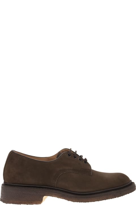 Tricker's Shoes for Men Tricker's Daniel - Suede Leather Lace-up