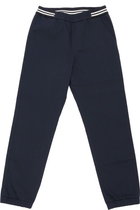 Moncler for Boys Moncler Blue Trousers