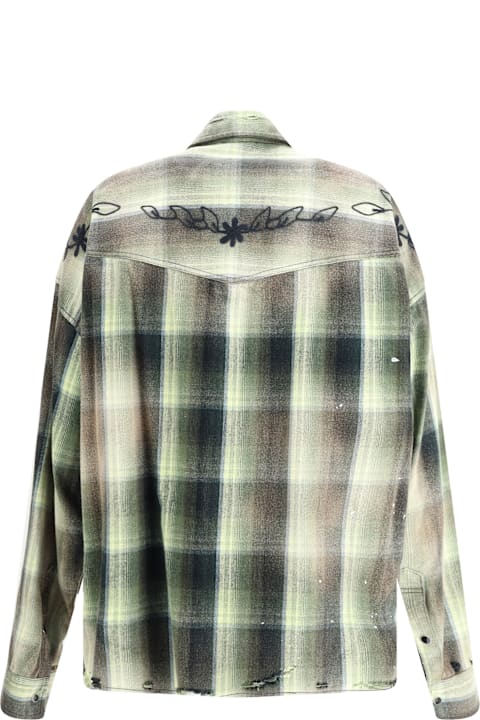 Mihara Yasuhiro for Women Mihara Yasuhiro Check Shirt